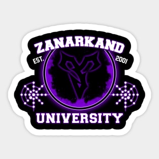 Zanarkand University style Sticker